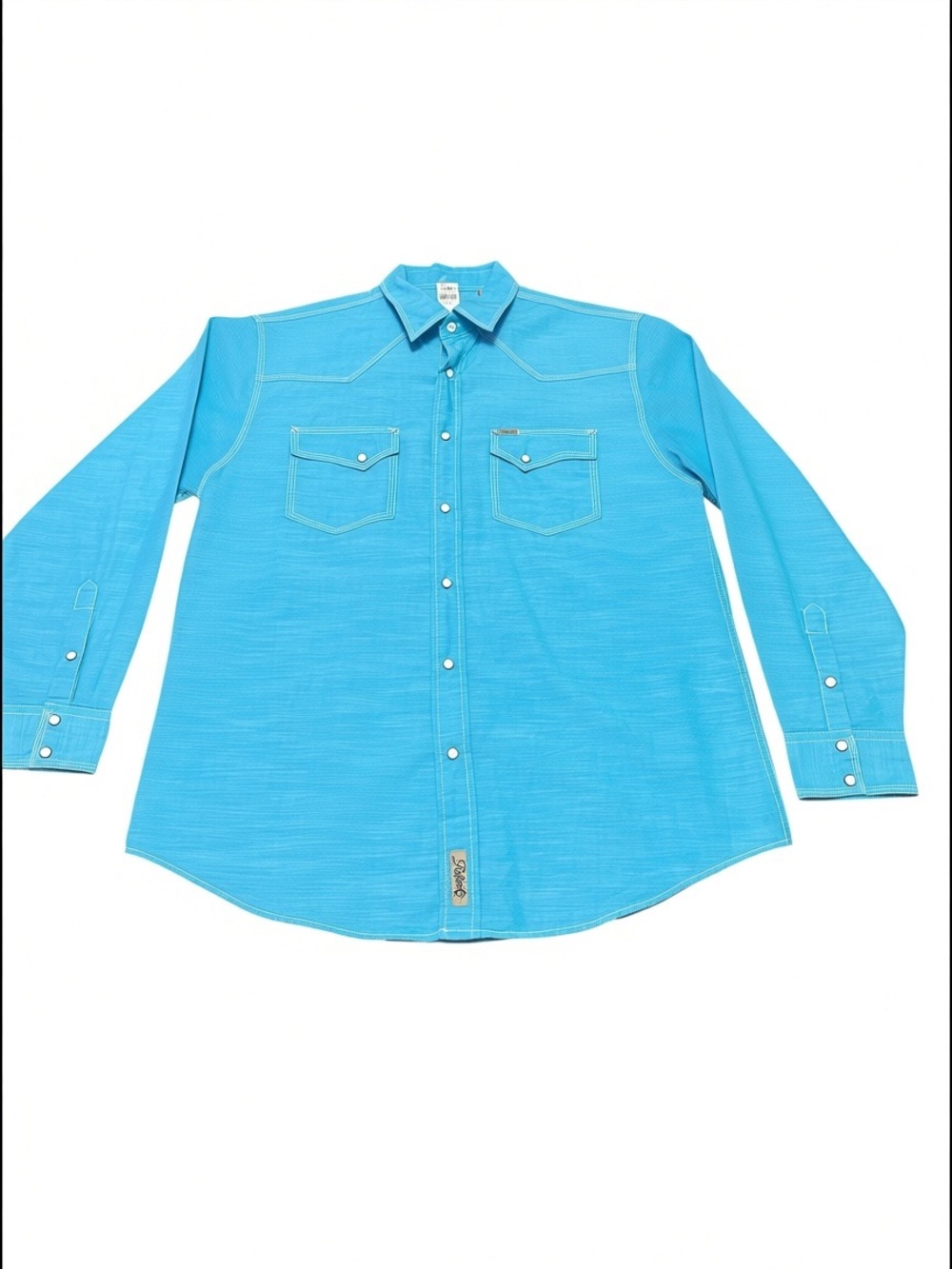 Rafter C Cowboy Collection Snap Button Shirt - Picture 3 of 10